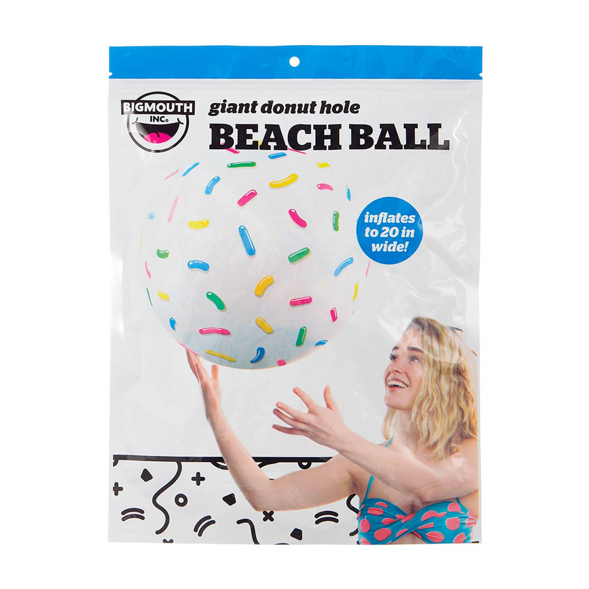 Big mouth beach store ball