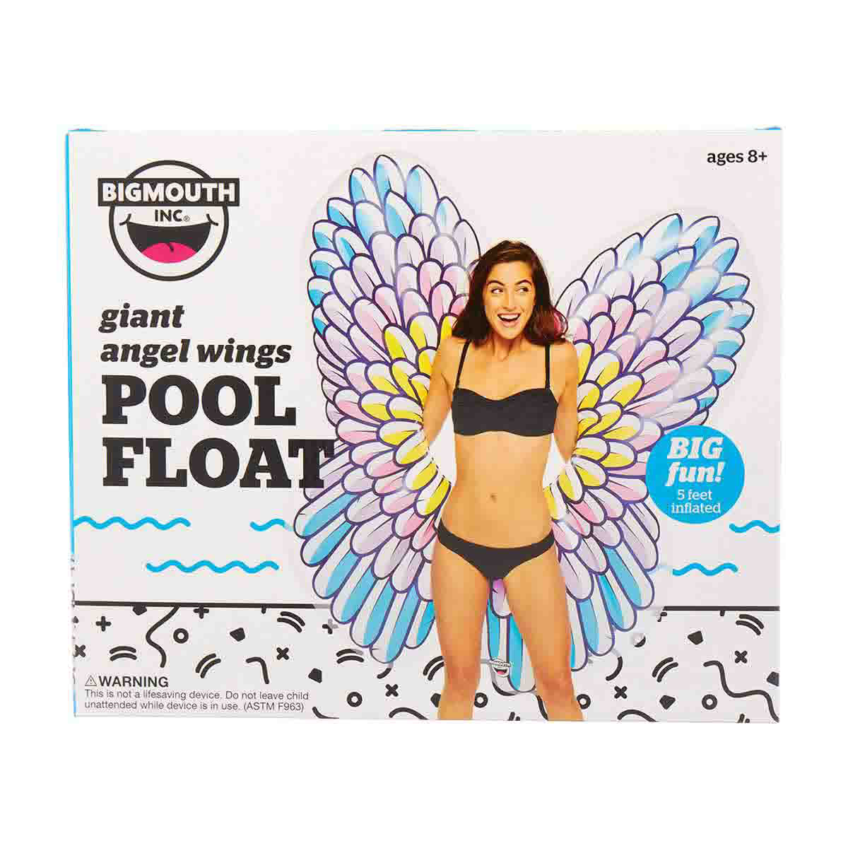 Giant angel best sale wings pool float