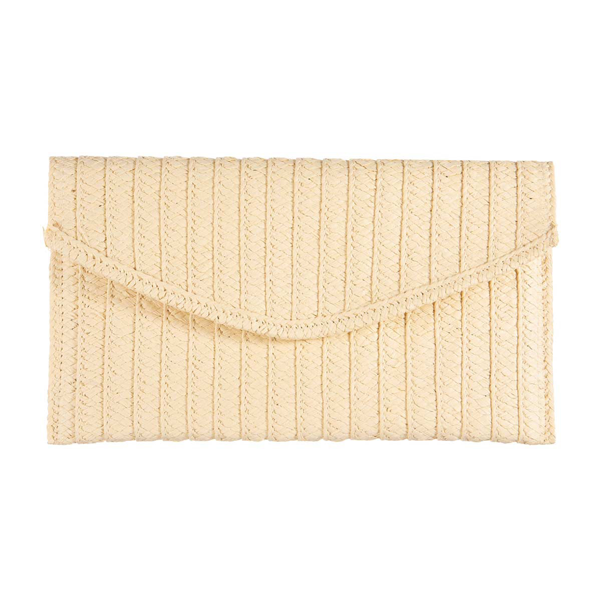 Straw Clutch Bag