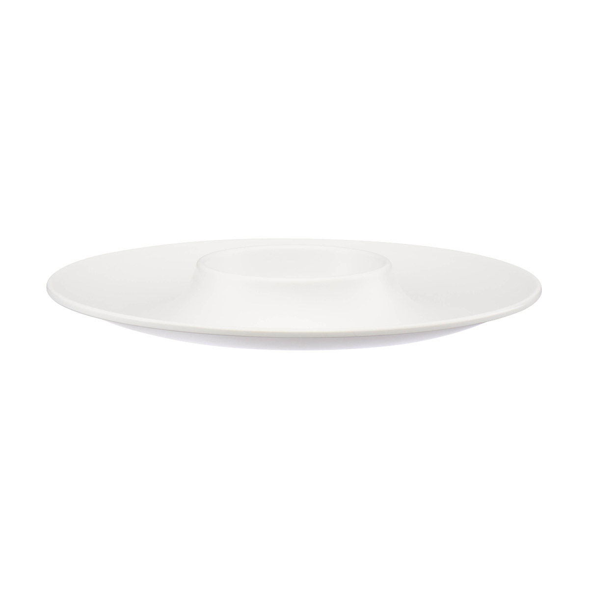 Melamine Chip & Dip Platter, White