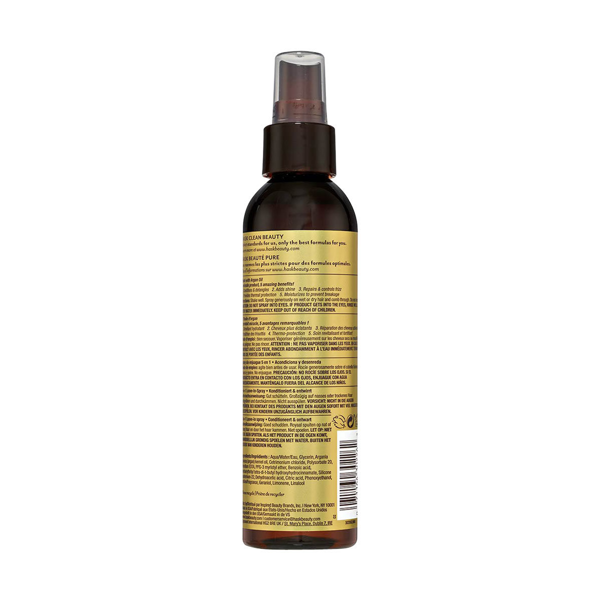 Hask Argan Oil 5in1 LeaveIn Spray Conditioner & Detangler, 1.75 oz
