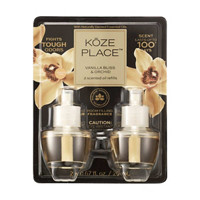 Koze Place Vanilla Bliss & Orchid Plug-In Scented Oil Refill, 20 ml, 2 Pack