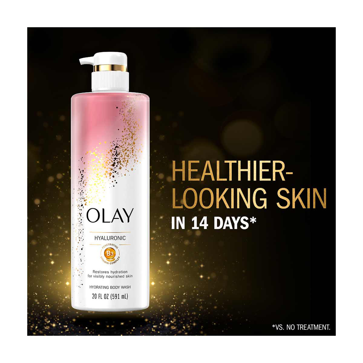 Olay Hydrating Body Wash with Hyaluronic Acid, 20 fl oz