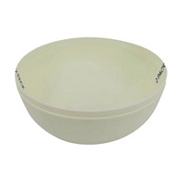 Cool Cream Matte Plastic Dinner Bowl, Pack of