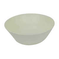 Cool Cream Matte Plastic Serving Bowl