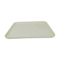Cool Cream Matte Plastic Rectangular Platter