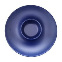 Navy Matte Melamine Chip & Dip Platter