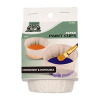 Crafter's Closet ArtBasics Paper Paint Cups, 15 ct