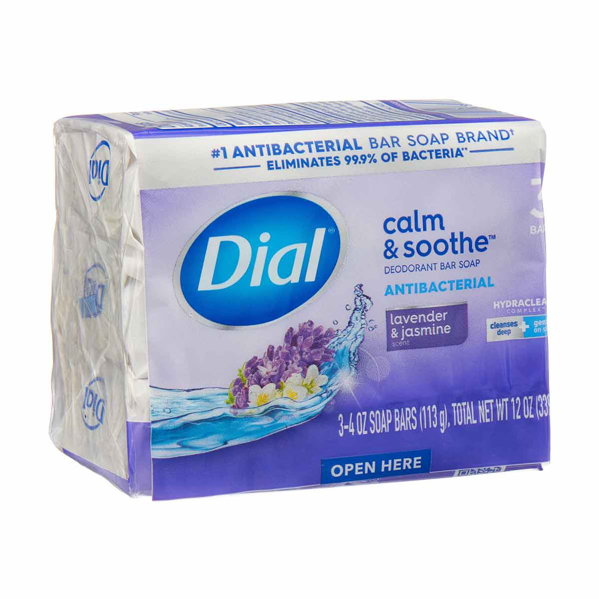 Dial Bar Soap Lavender & Jasmine, 3 pk