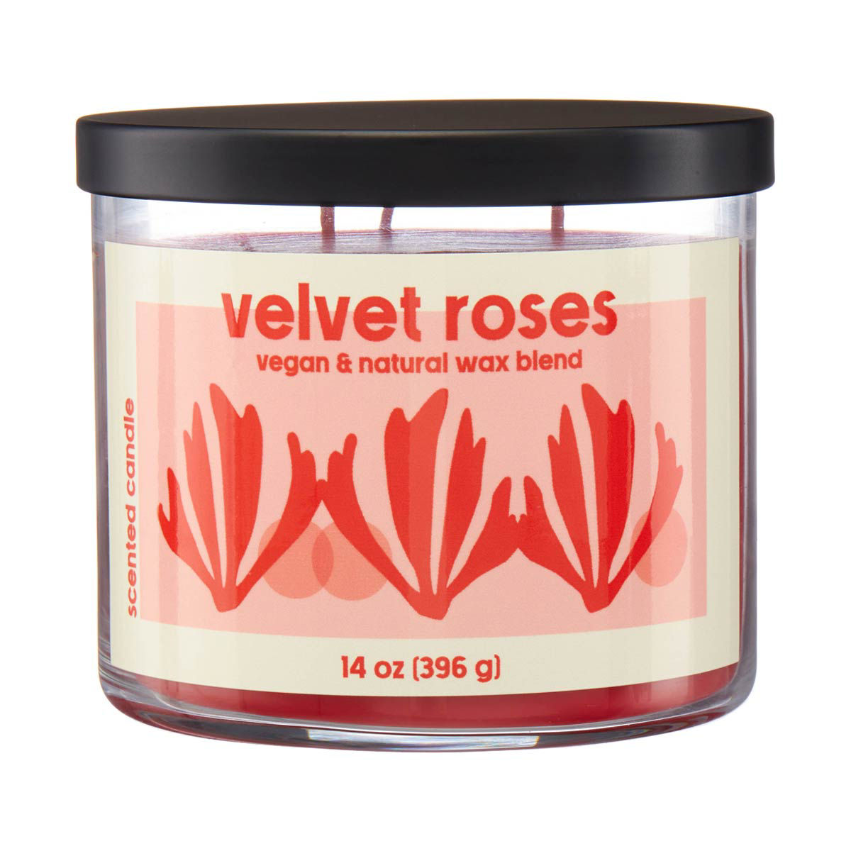 Scented Candle, Velvet Roses, 14 oz
