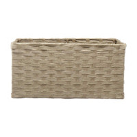 Paper Basket, Gray, Large