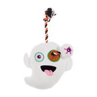 Halloween Plush Dog Toy, Ghost or Black Cat