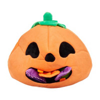 Halloween Hide & Seek Pumpkin Dog Toy, 8 Inches