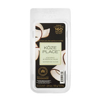 Koze Place Coconut & Tropical Palm Scented Wax Rounds, 8 Pack