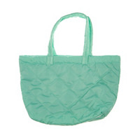 Quilted Tote, Green