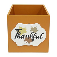 'Thankful' Wooden Storage Box
