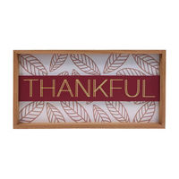 'Thankful' Wall Décor