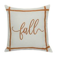 'Fall' Printed Decorative Pillow, 18 in x 18 in