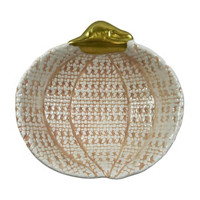 Decorative Ceramic Pumpkin Bowl