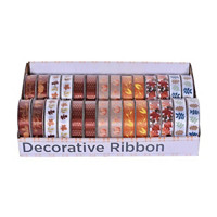 Perfect Harvest Decorative Ribbon, 5/8 in x 9 ft