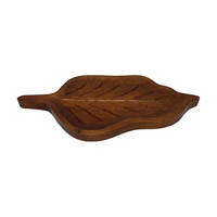 Wooden Leaf Tray