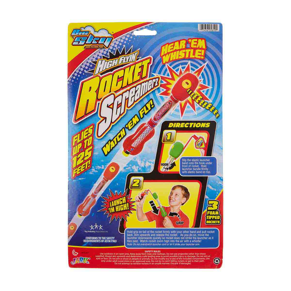 Big Sky Rocket Screamerz, 4 Pieces