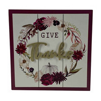 'Give Thanks' Boxtop Décor