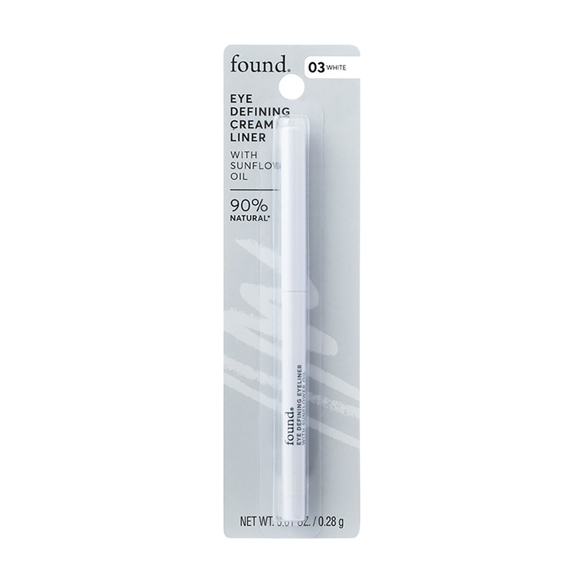 found Eye Defining Cream Eyeliner, White