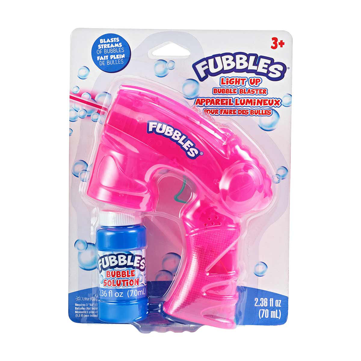 Light up bubble sales blaster