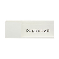Desk Organizer, White, 12 in