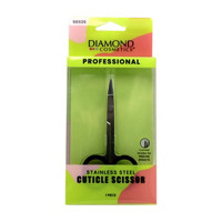 Diamond Cosmetics Cuticle Scissor, Stainless Steel
