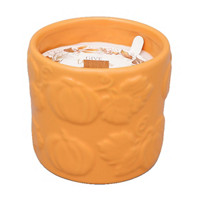 Scented Ceramic Candle, Orange, 17 oz