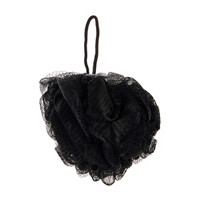 Bath Loofah Sponge, Black