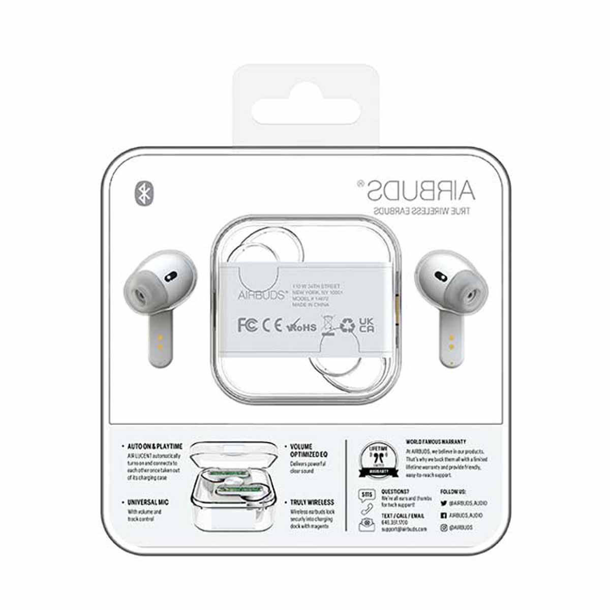 Airbuds True Wireless Air Lucent Transparent Casing