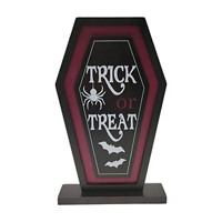 Trick or Treat' Tomb Shaped Tabletop Halloween Décor