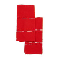 Woven Napkin, Red, 2 Pack