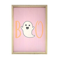 Halloween Ghost Wooden Wall Décor, Large