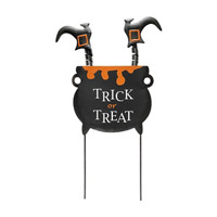 Trick or Treat' Halloween Metal Leg Yard Stake