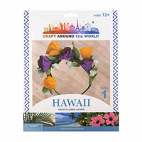 American Crafts Hawaii Paper Flower Crown