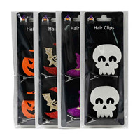 Happy Halloween Hair Clips, 2 Pack