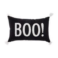 'Boo' Pillow, 12 in x 20 in