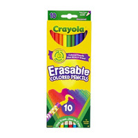 Crayola Erasable Colored Pencils, 10 ct