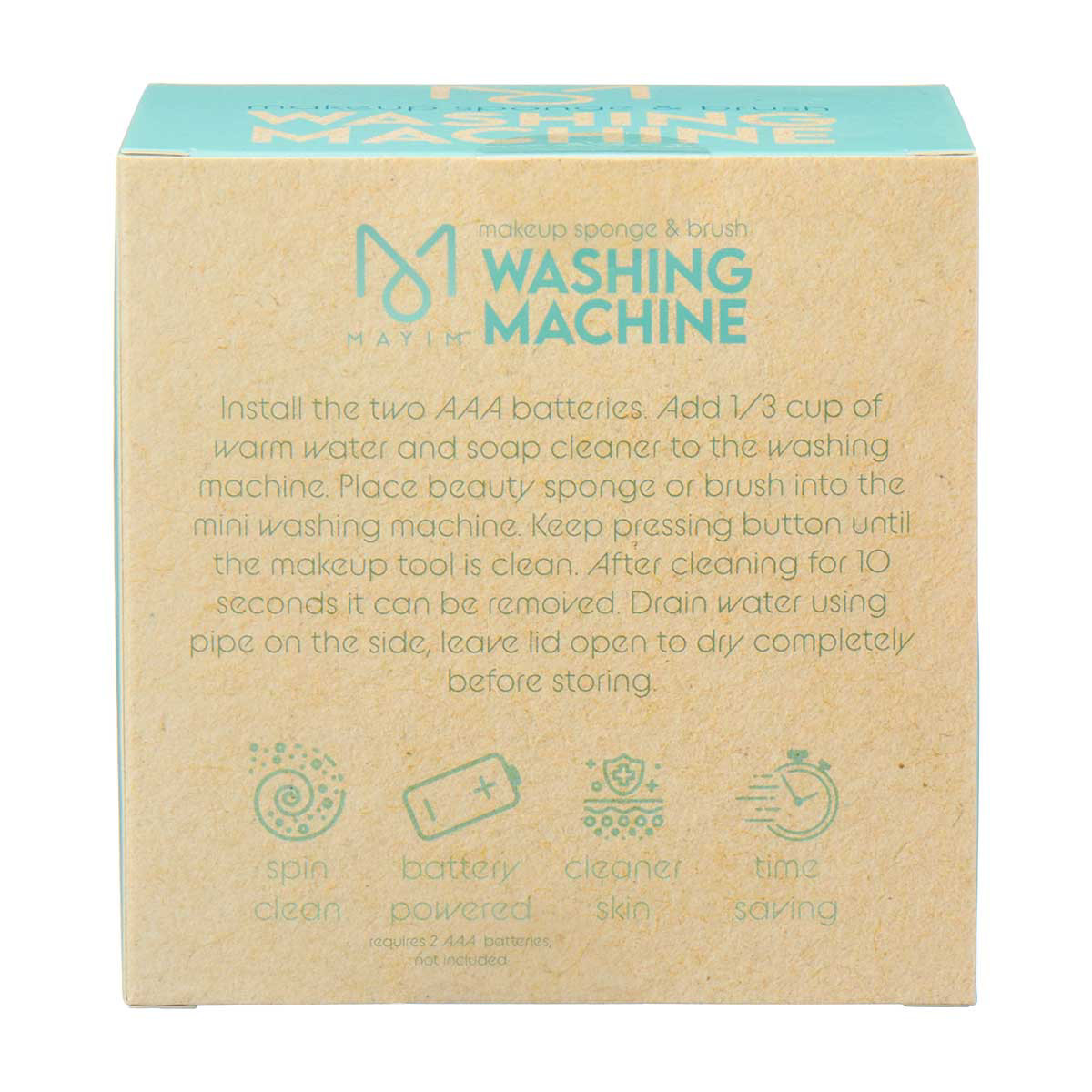 Battery Operated Makeup Brush Washing Machine