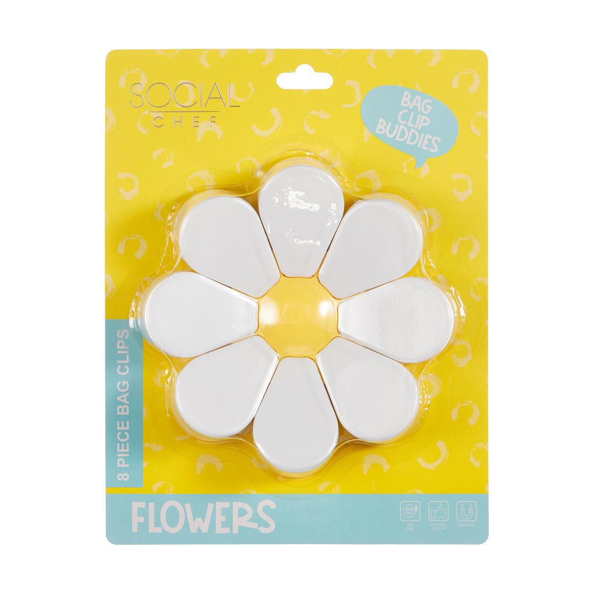 DAISIES BAG CLIPS DAISIES BAG CLIPS