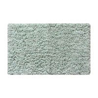 Luxury Micro Yarn Bath Rug, Green