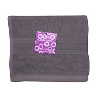 Cotton Hand Towel, Gray, 16 in x 26
