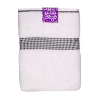 Signature Cotton Bath Towel, White, 30 in x 52 in