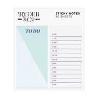 Ryder & Co Sticky Notes, To Do List