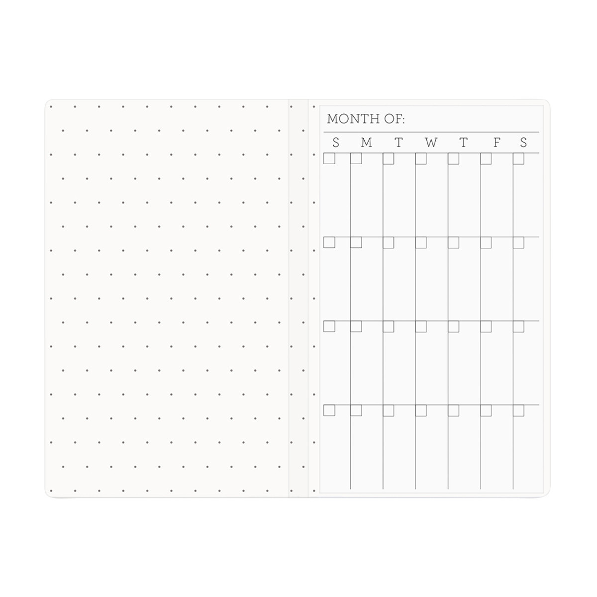 Ryder & Co List Pad, Monthly To Do List