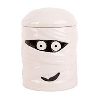 Halloween Mummy Ceramic Canister